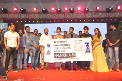 Okka Kshanam Movie Pre Release Event Stills